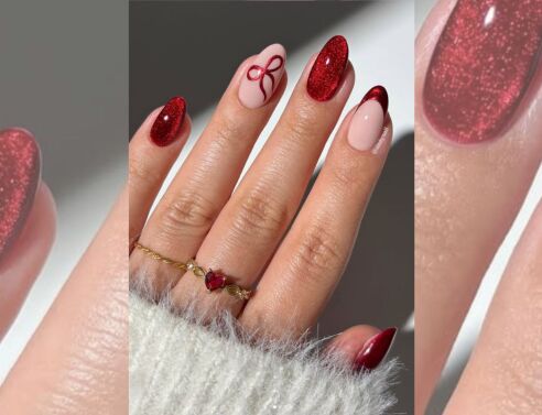 Τα πιο κομψά και εορταστικά κόκκινα νύχια της σεζόν