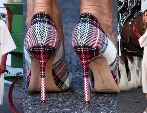 Μανόλο Μπλάνικ της Μελάνια Τραμπ 