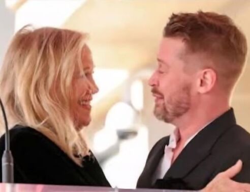 O «Κέβιν» Μακόλεϊ Κάλκιν , και η «μητέρα« του Κάθριν Ο’Χάρα