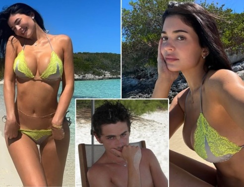 Μέσα από «παράλληλες» αναρτήσεις στο Instagram, Κάιλι Τζένερ και Τιμοτέ Σαλαμέ αποκάλυψαν εικόνες από τις στιγμές χαλάρωσής τους στην παραλία