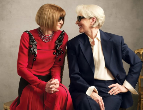 Άννα Γουίντουρ και Μέριλ Στριπ