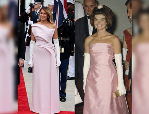 Η Μελάνια Τραμπ αντέγραψε την Τζάκι Κένεντι