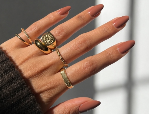 Cappuccino nails