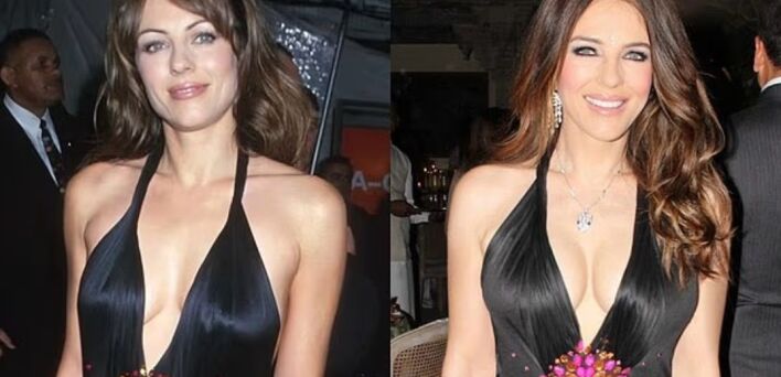 H Ελίζαμπεθ Χάρλεϊ φόρεσε το ίδιο φόρεμα μετά από 27 χρόνια