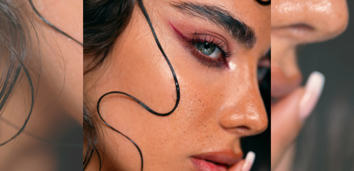 Μακιγιάζ: Το κόκκινο eyeliner αρχίζει να γίνεται κανονική τάση
