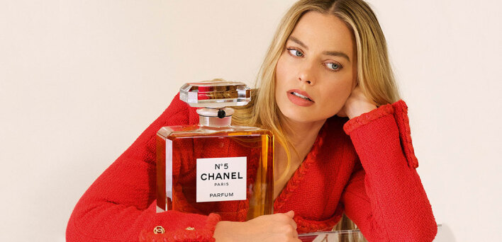 Η Μάργκο Ρόμπι, το πρόσωπο του Chanel No.5