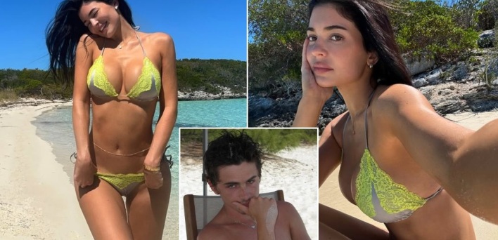 Μέσα από «παράλληλες» αναρτήσεις στο Instagram, Κάιλι Τζένερ και Τιμοτέ Σαλαμέ αποκάλυψαν εικόνες από τις στιγμές χαλάρωσής τους στην παραλία