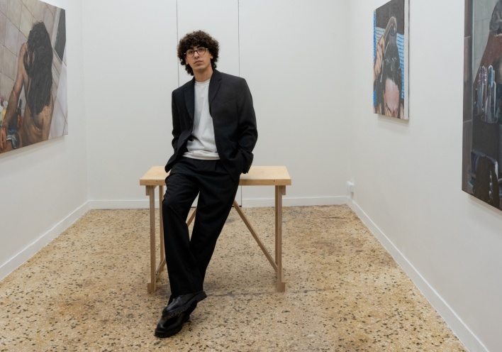 Ο γκαλερίστας Ηλίας Τσιόφας 