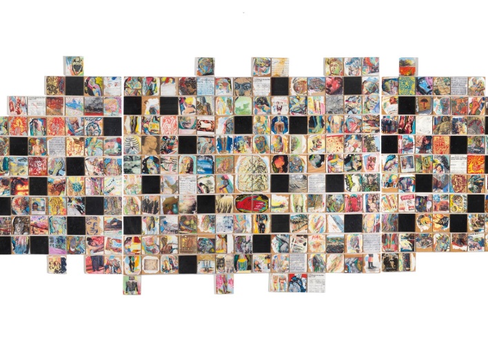 Γιάννης Ψυχοπαίδης, «Χρησμός» [τρίπτυχο], 2003