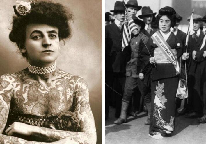 9 ιστορικές φωτογραφίες που αποδεικνύουν πως οι γυναίκες ήταν πάντα ατρόμητες