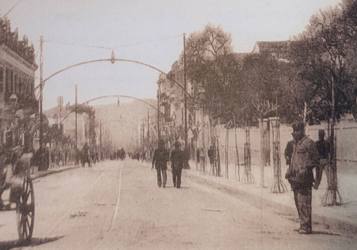 Η οδός Σταδίου στις αρχές του 20ού αιώνα