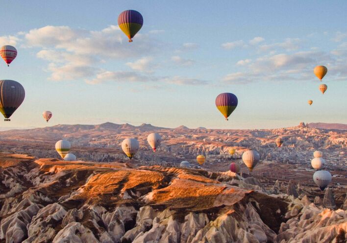 Καππαδοκία: Από τα αερόστατα στις υπόγειες πόλεις