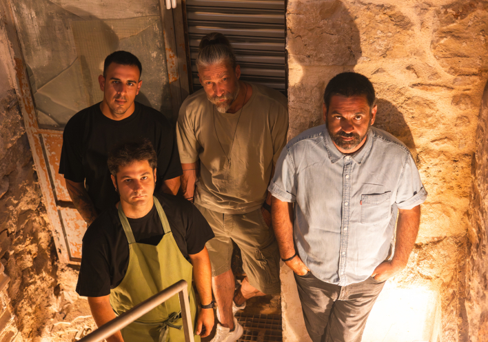 Οι Nomade et Sauvage, Αλκιβιάδης Τσαγκαρόπουλος, Γιώργος Βαγιόπουλος, Μιχαήλ Στέλιος, Ιορδάνης Τσενεκλίδης