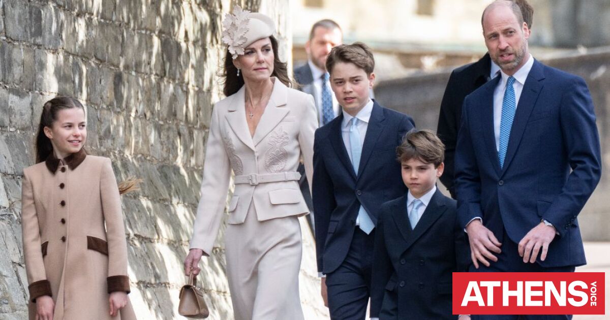 Η Κέιτ Μίντλετον παρευρέθη στην πρώτη πασχαλινή λειτουργία μετά τη μάχη της με τον καρκίνο