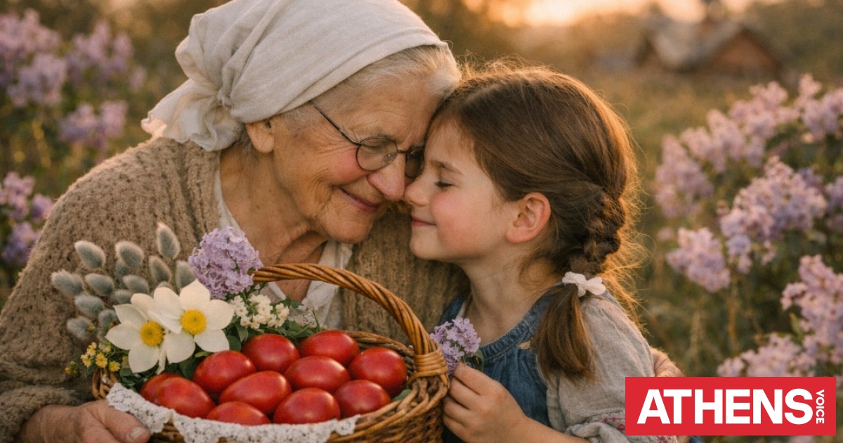 Πάσχα στο χωριό: Εικόνες, μυρωδιές και αναμνήσεις που ξεκινούν από τη γιαγιά