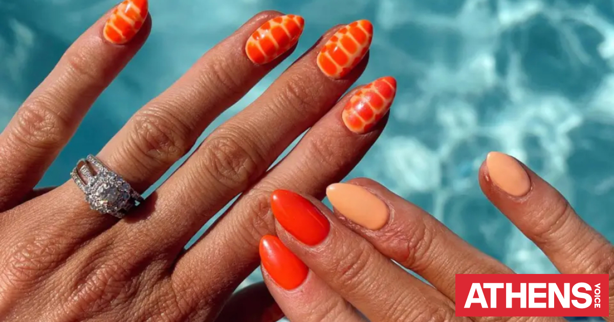 Aperol Spritz Nails: Η πιο δροσερή τάση στα νύχια που πρέπει να δοκιμάσετε αυτή τη σεζόν