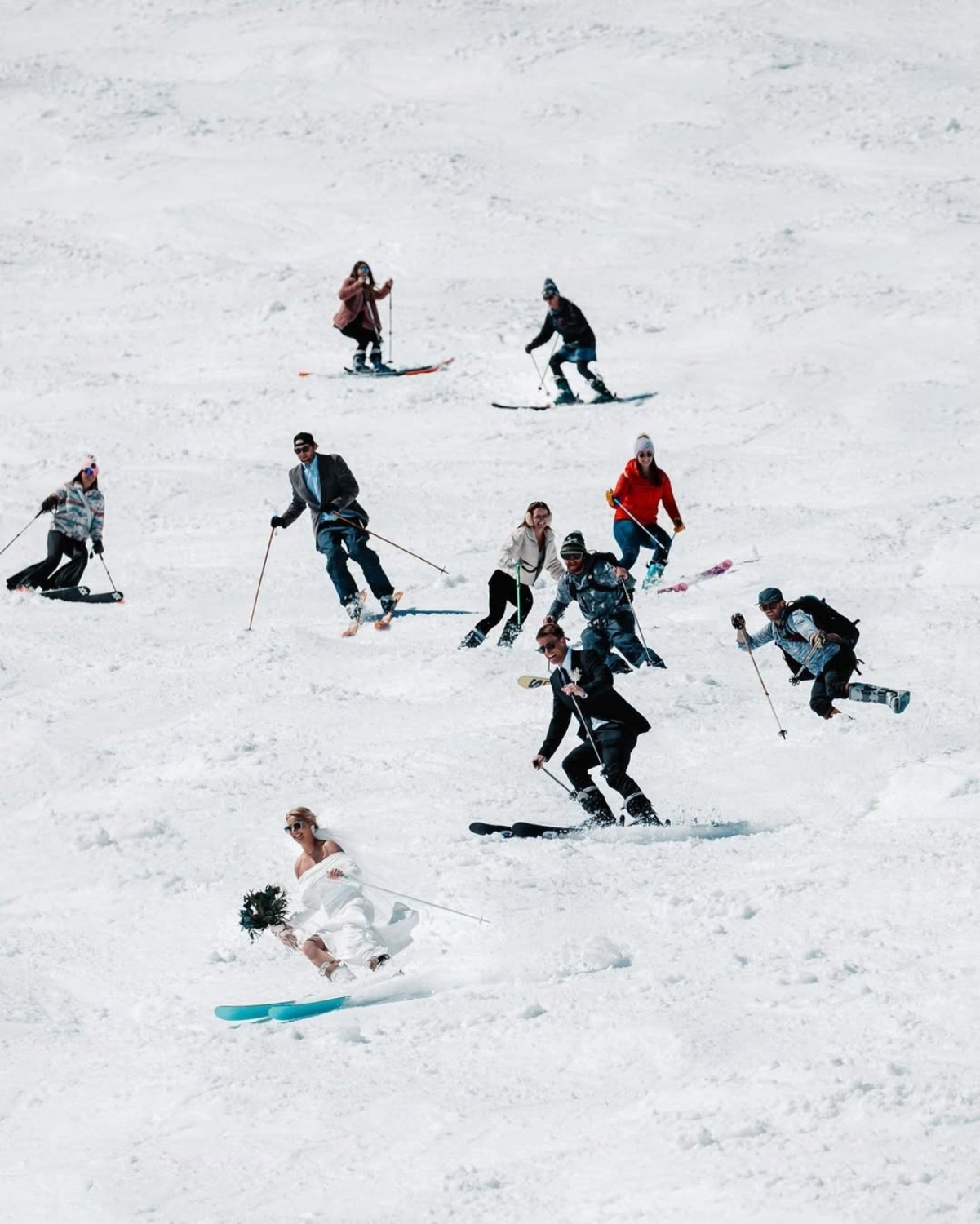 Γάμος σε χιονοδρομικό