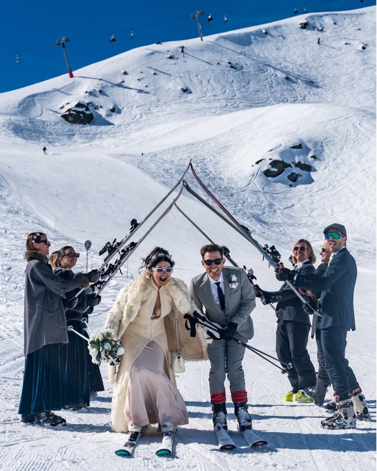 Γάμος σε χιονοδρομικό
