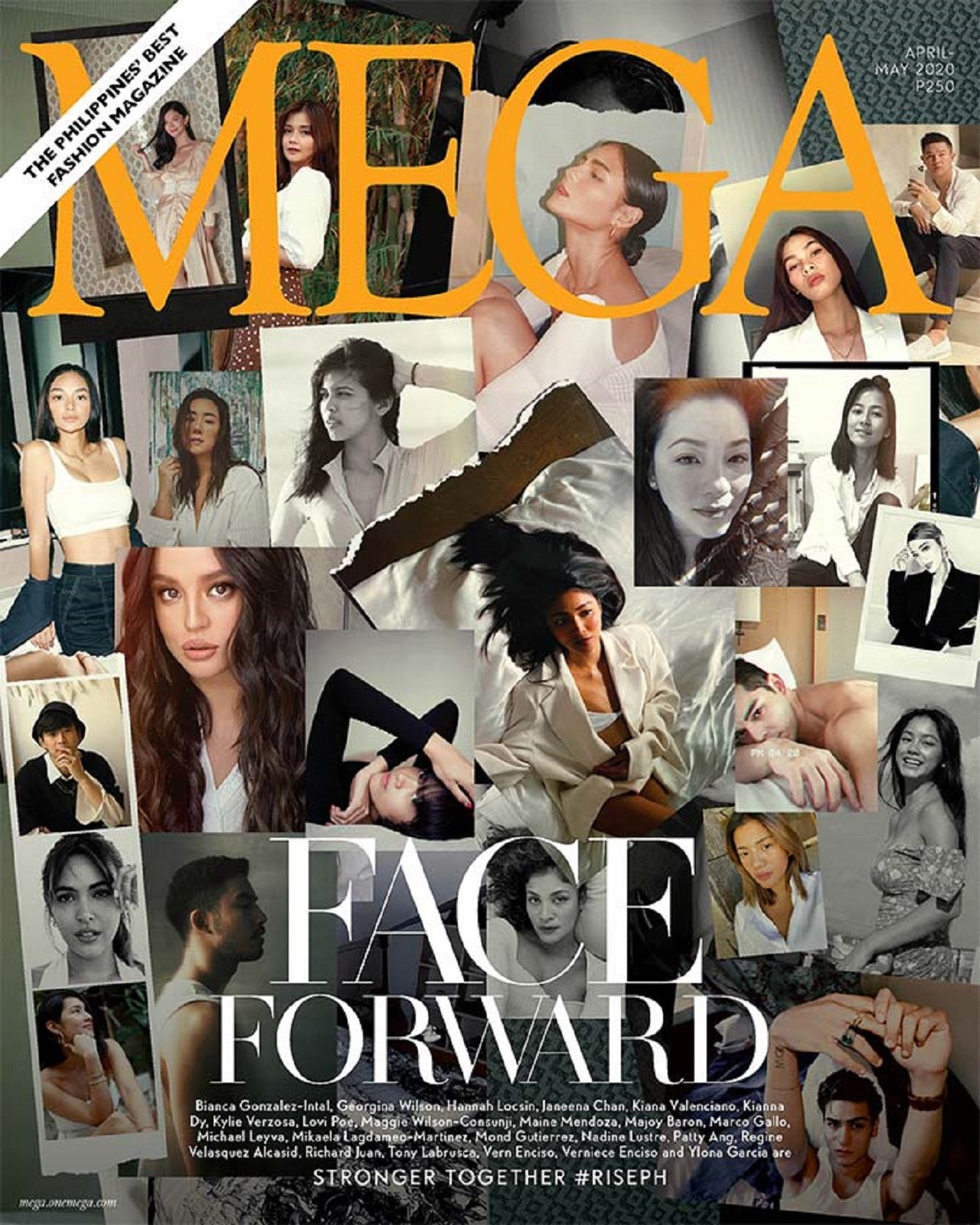 Το περιοδικό Mega επίσης από τις Φιλιππίνες υπενθυμίζει την δύναμη της συλλογικότητας στην απομόνωση.