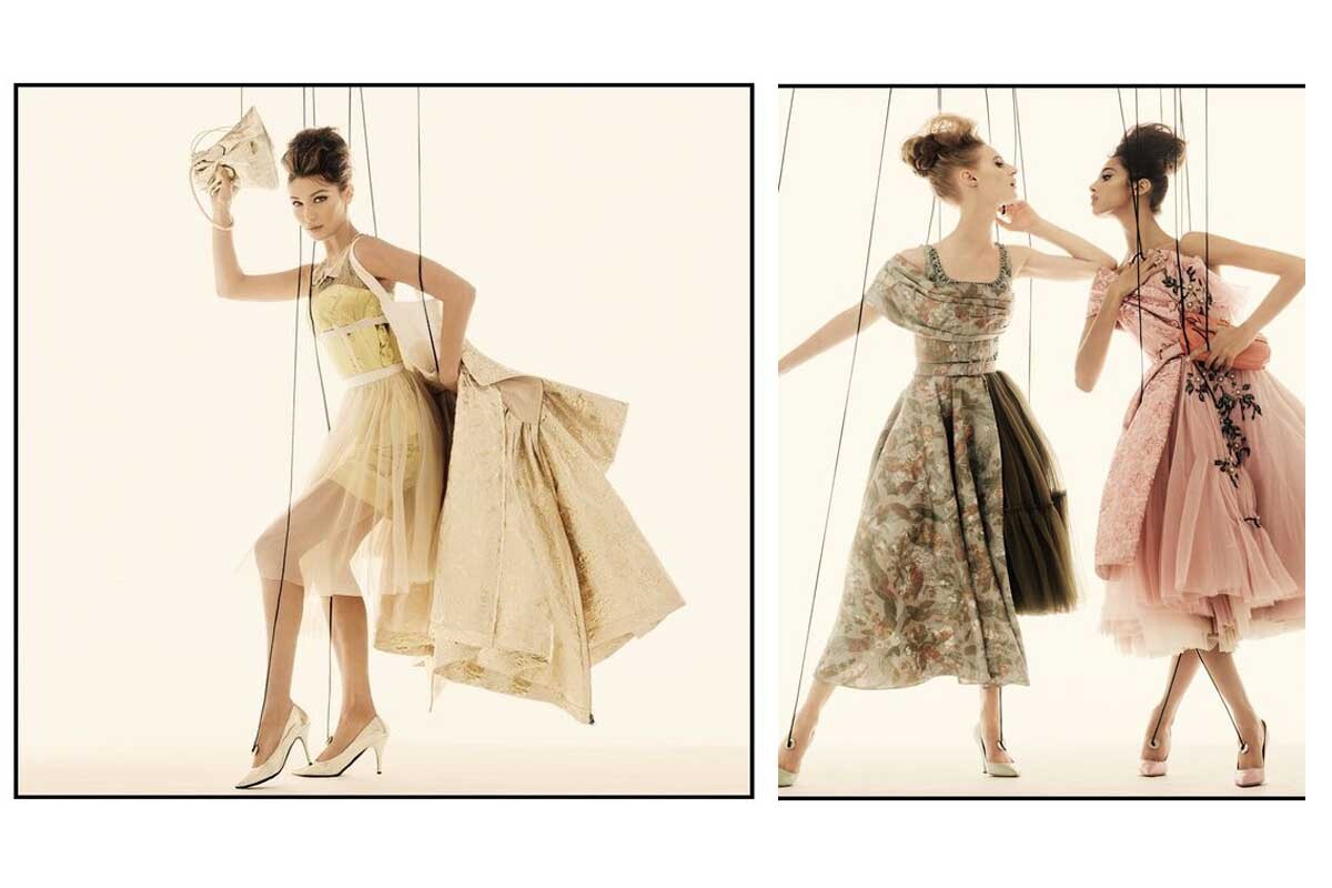 Τόσο όμορφη... σαν κούκλα! © Moschino/ Steven Meisel