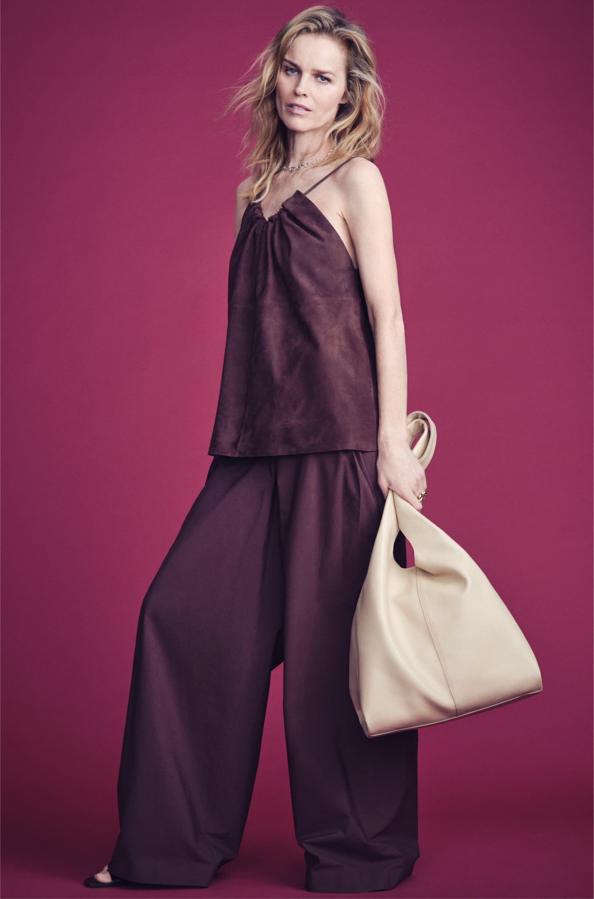 Η Eva Herzigova στη νέα καμπάνια της Massimo Dutti