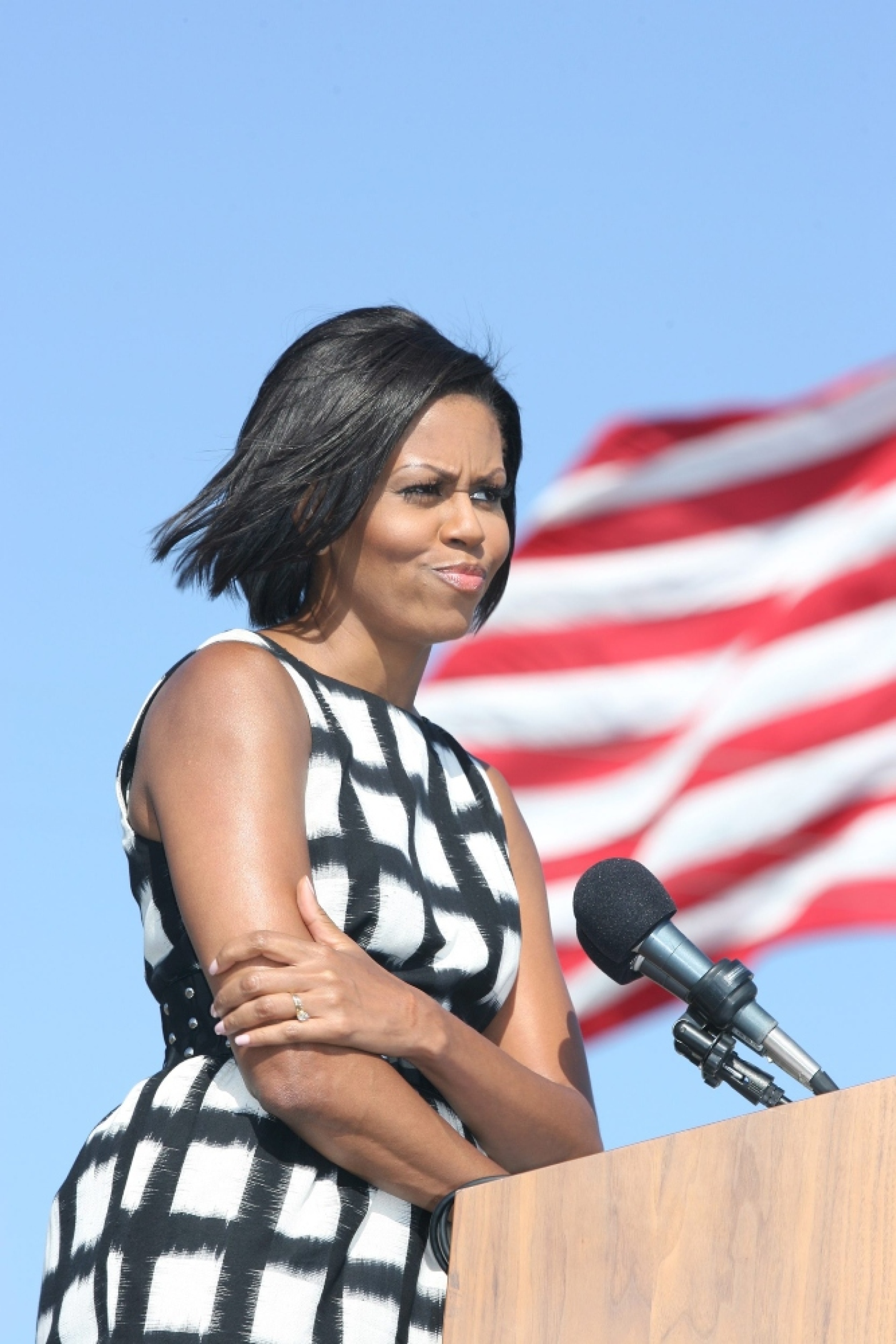 Τα πολλά χτενίσματα της Μισέλ Ομπάμα © EPA/SEAN MASTERSON