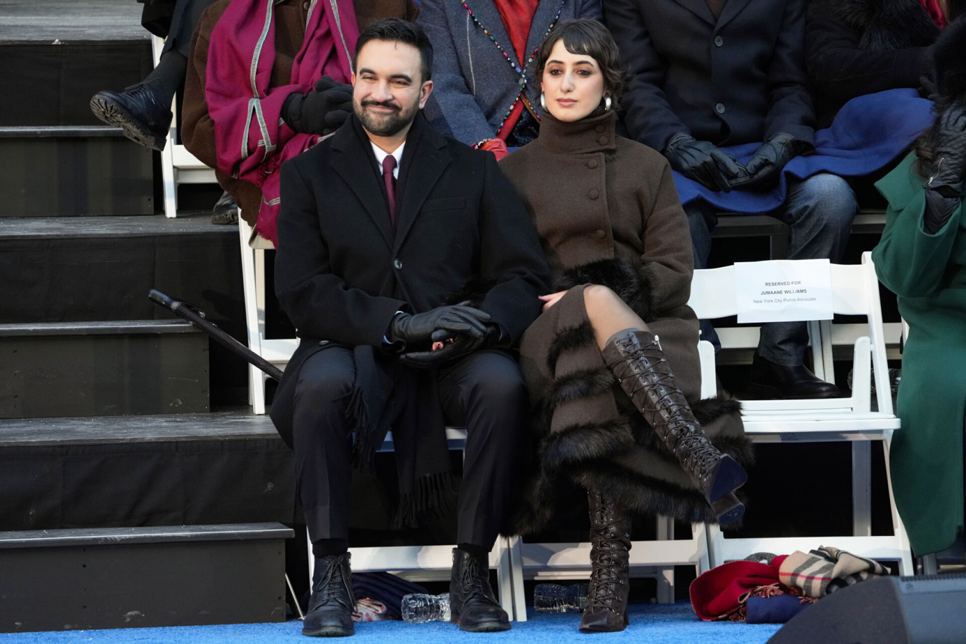 Ο Ζοχράν Μαμντάνι και η Ράμα Ντουάτζι