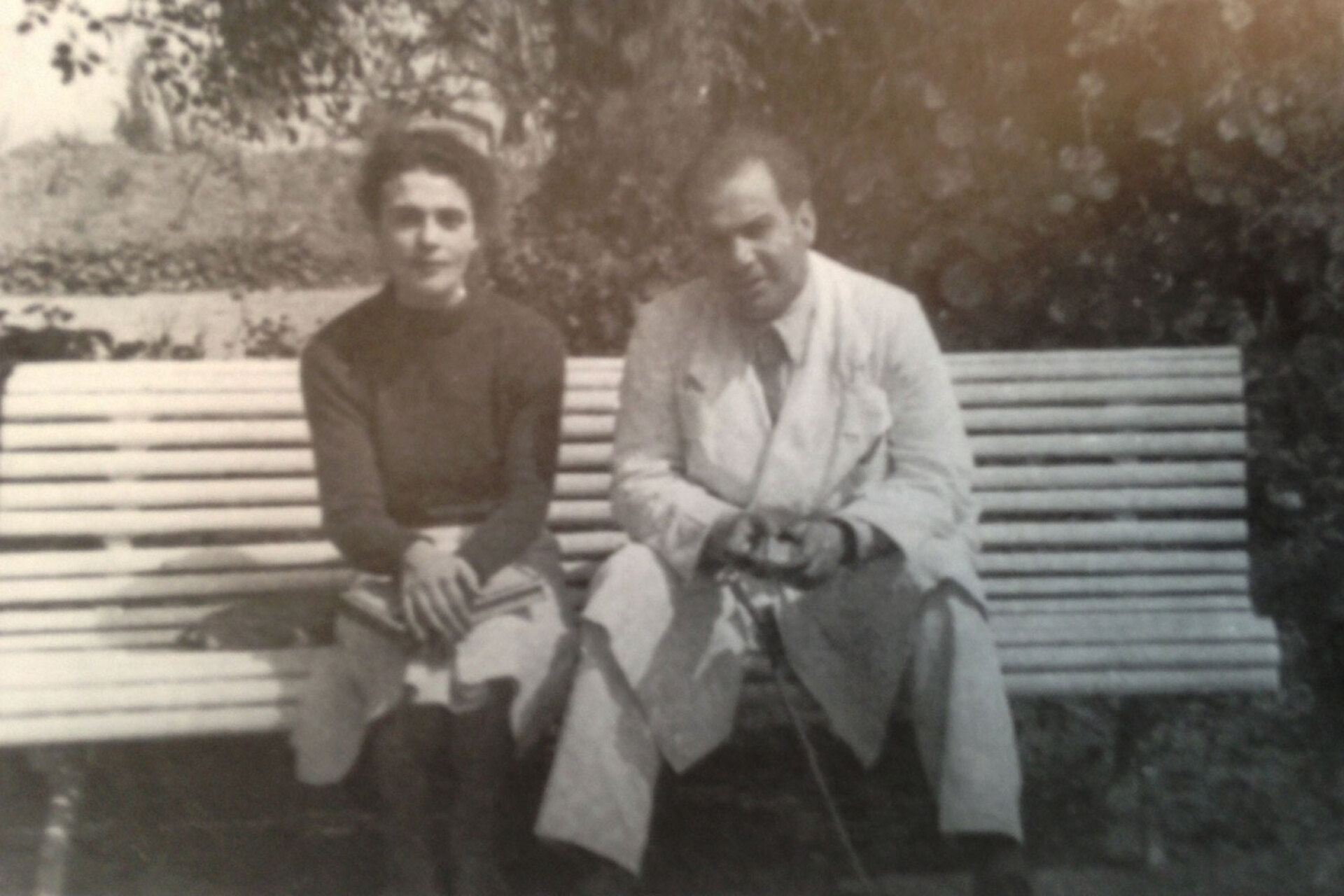 Η Λεονόρα Κάρινγκτον με τον δρ. Λουίς Μοράλες