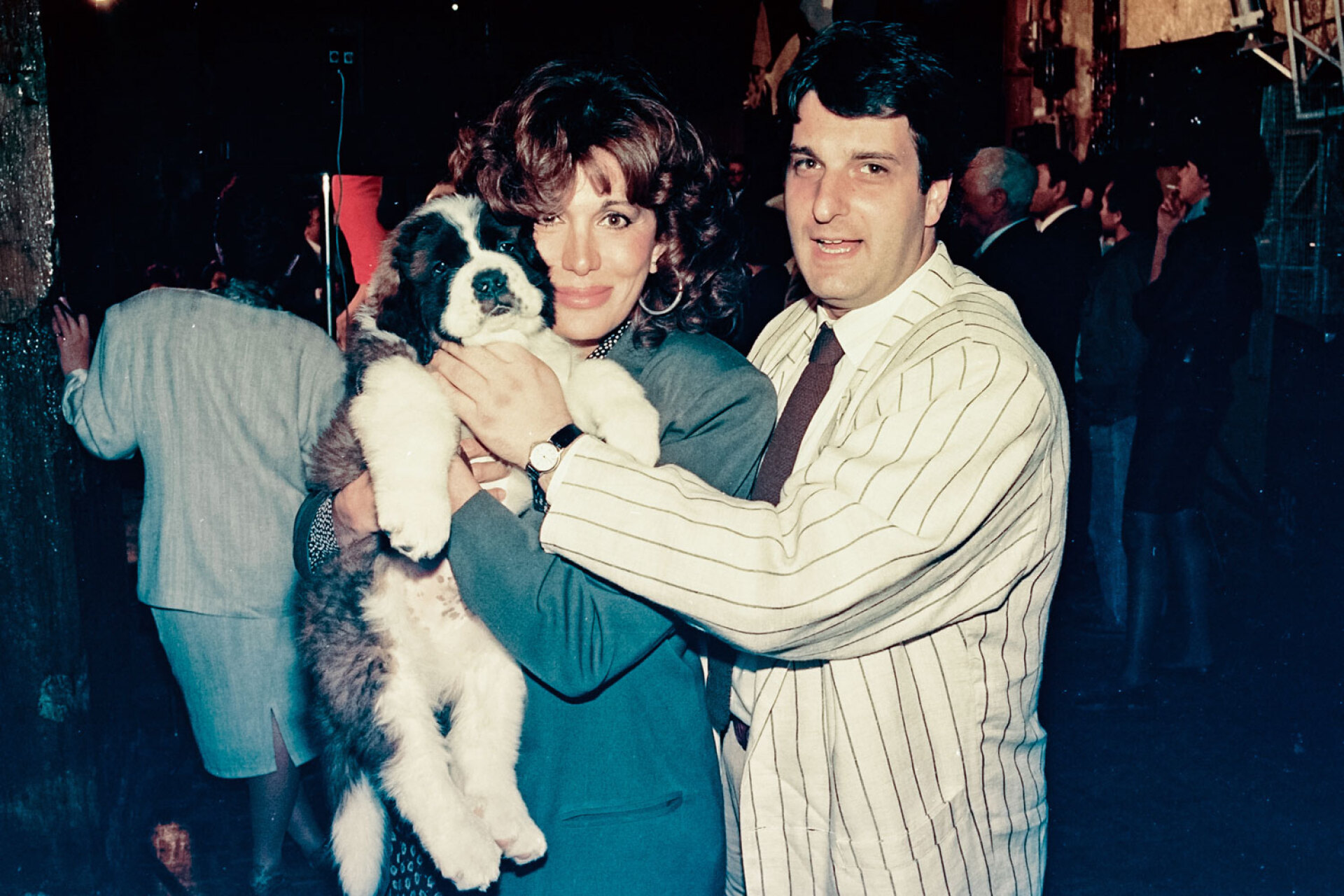 Η Μαίρη Χρονοπούλου και ο ραδιοφωνικός παραγωγός Πέτρος Κωλέτης