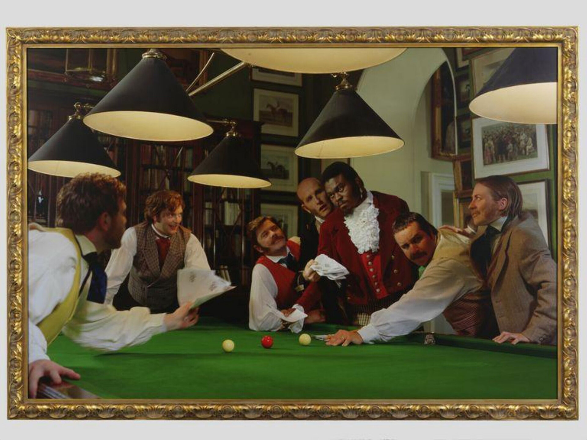 Yinka Shonibare, Το Ημερολόγιο ενός Δανδή, φωτογραφία του 1998, εκτύπωση 2012