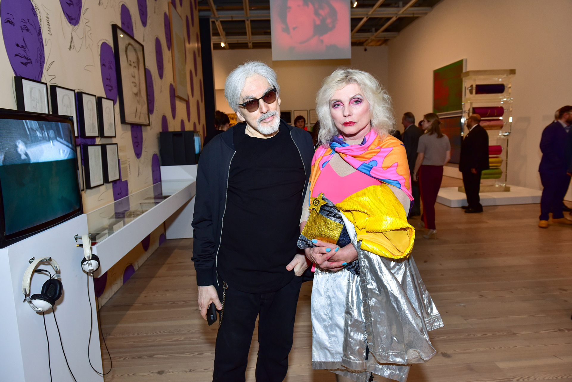 Ντέμπι Χάρι και Κρις Στέιν στην έκθεση «Andy Warhol— From A to B and Back Again» © Sean Zanni/Patrick McMullan via Getty Images