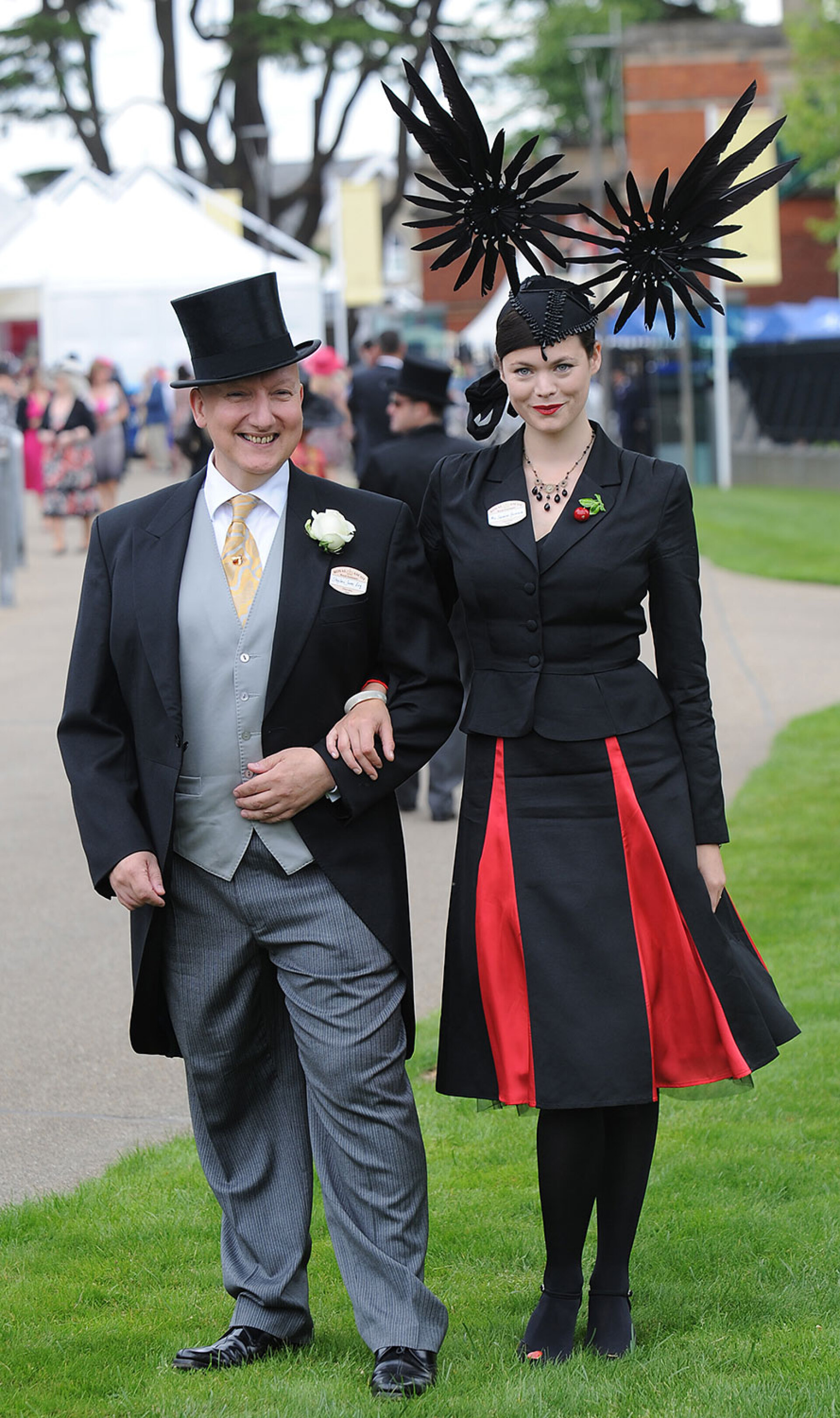 Στίβεν Τζόουνς και Τζάσμιν Γκίνες στο Ladies Day of Royal Ascot © Samir Hussein/WireImage