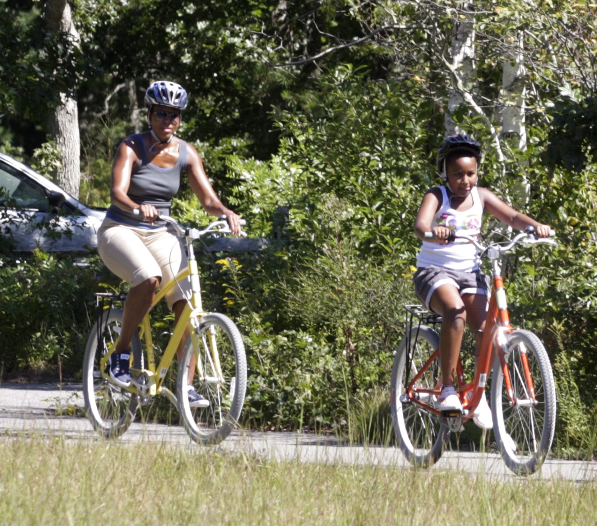 Η Μισέλ Ομπάμα είχε δηλώσει «Με περιγελούσαν επειδή φόρεσα σορτς» © EPA/Vincent DeWitt / POOL