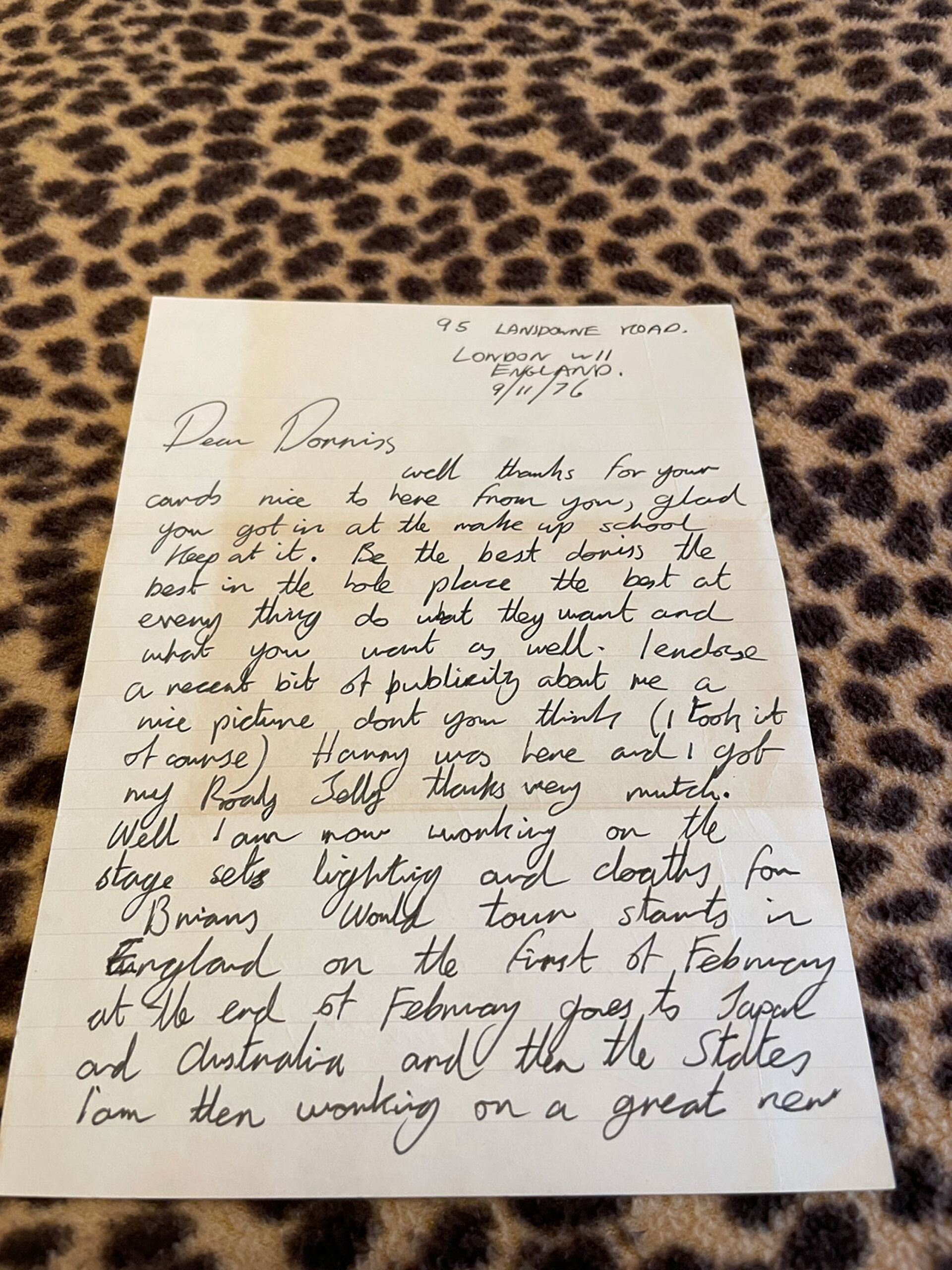 Η γνωστή Ελληνίδα μακιγιέζ Απολλώνια Β. θυμάται τον Άντονι Πράις