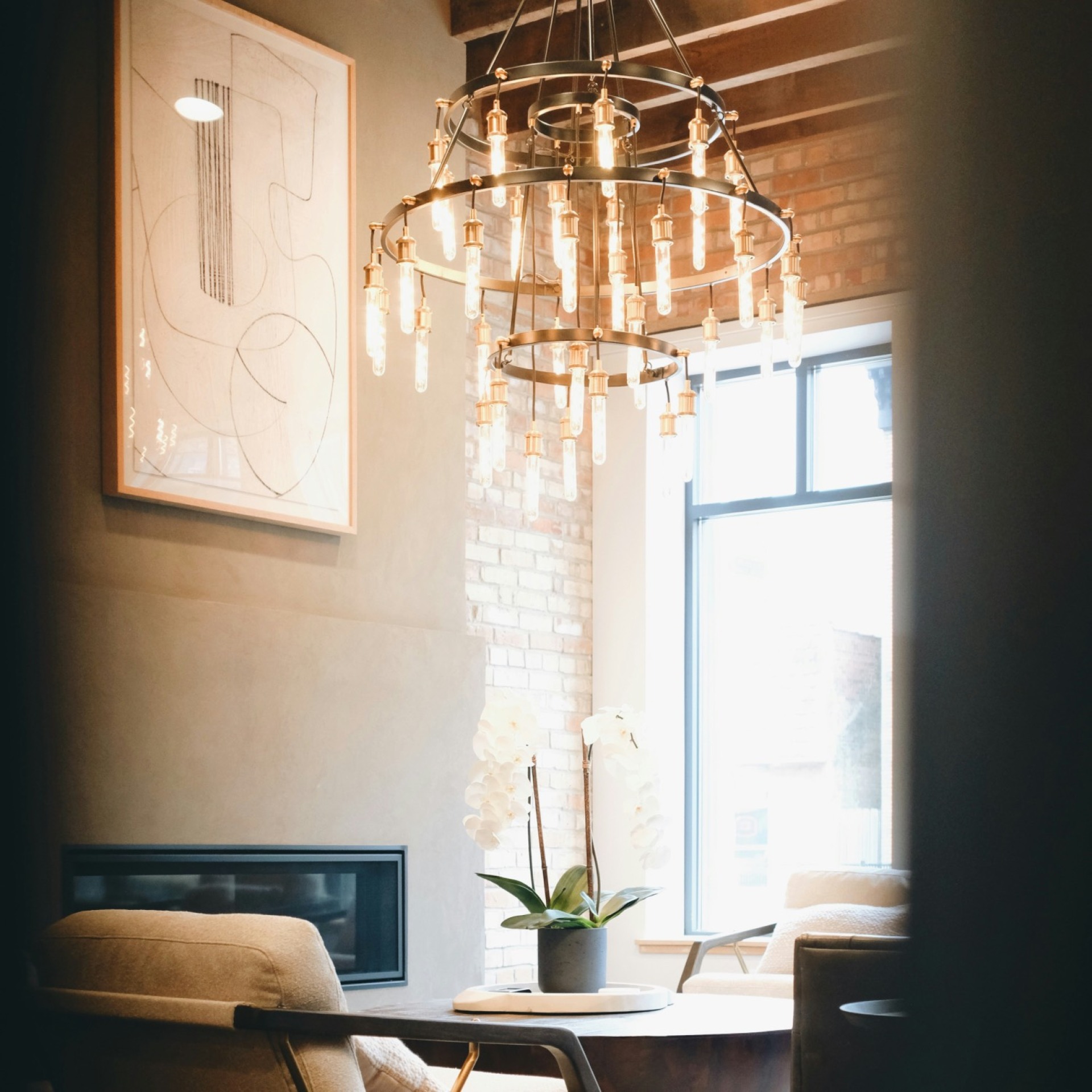 Σπίτια με αέρα πολυτέλειας  - Πολυέλαιος 