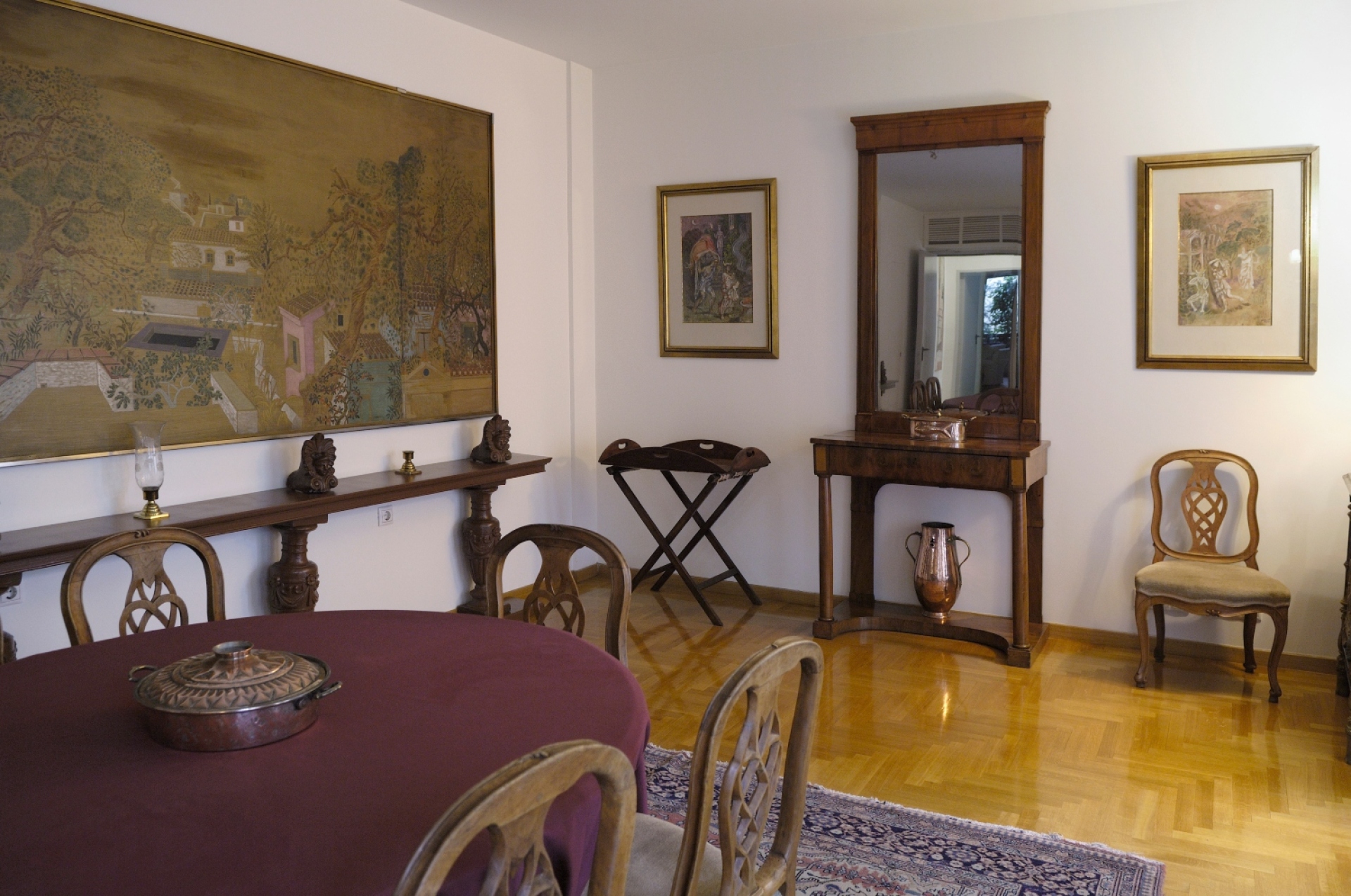 Εσωτερικό του σπιτιού του Ν.Χ. Γκίκα