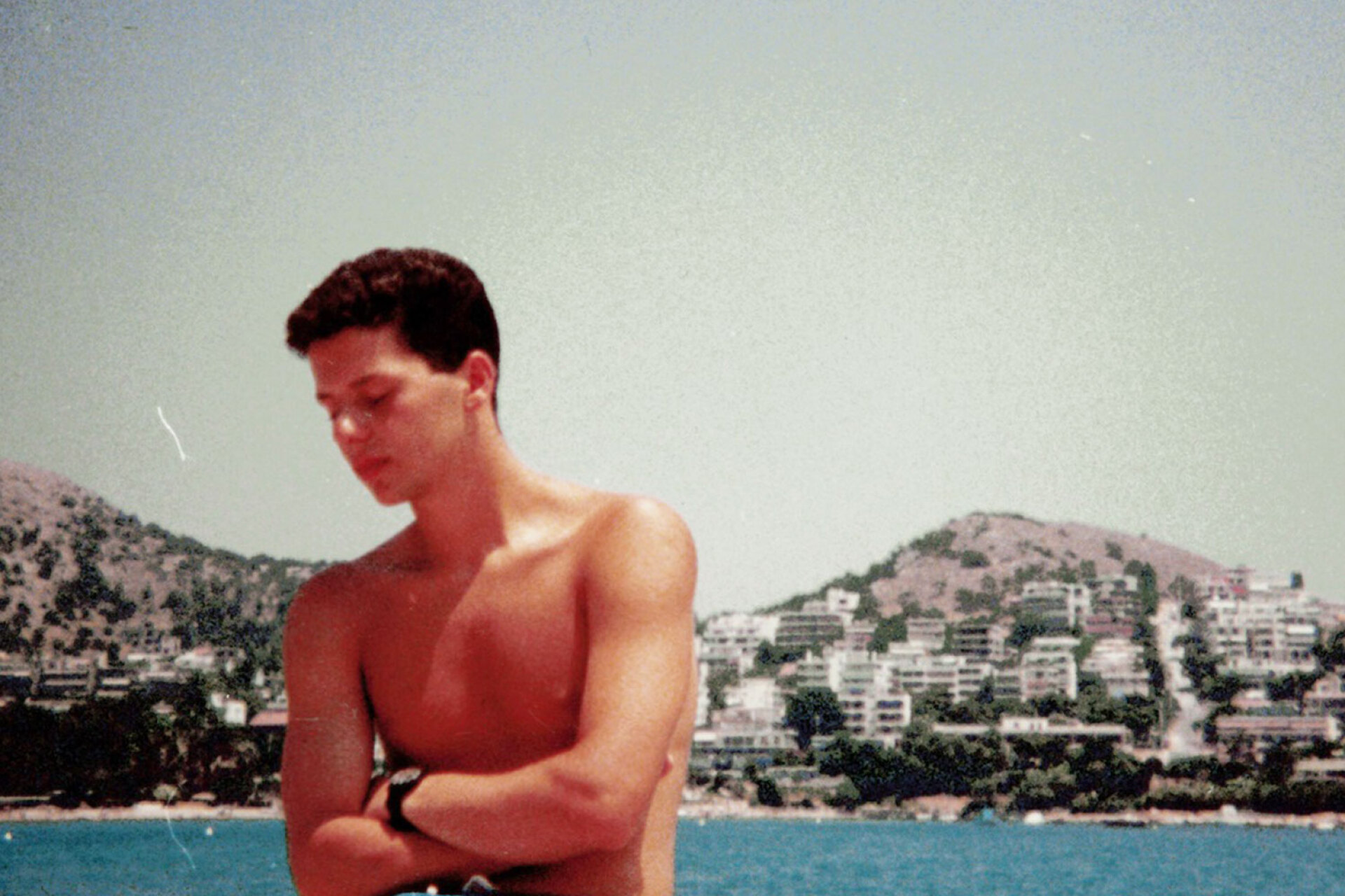 Χρύσανθος Πανάς σε νεαρή ηλικία