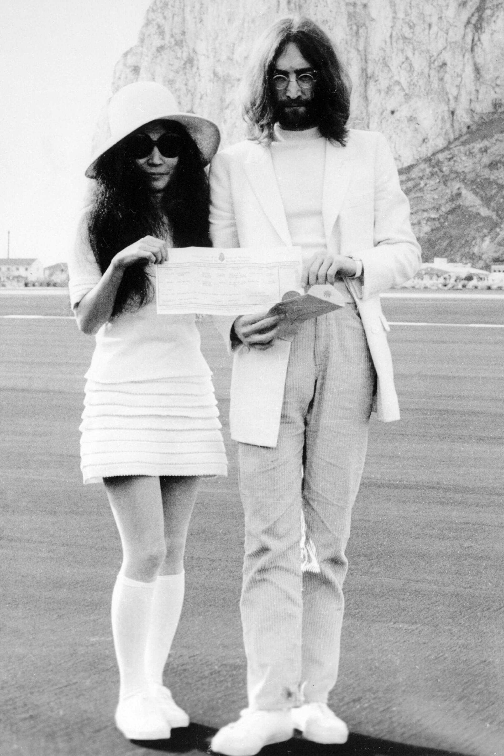Yoko Ono και John Lennon