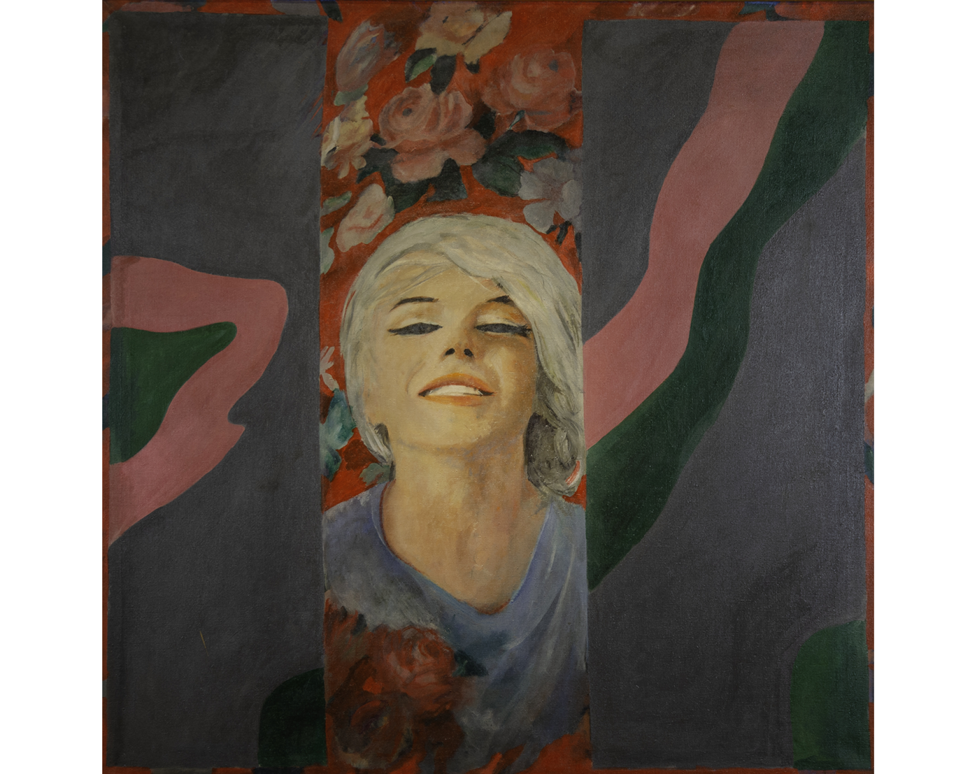 Colour Her Gone, 1962, by Pauline Boty. © Pauline Boty Estate
