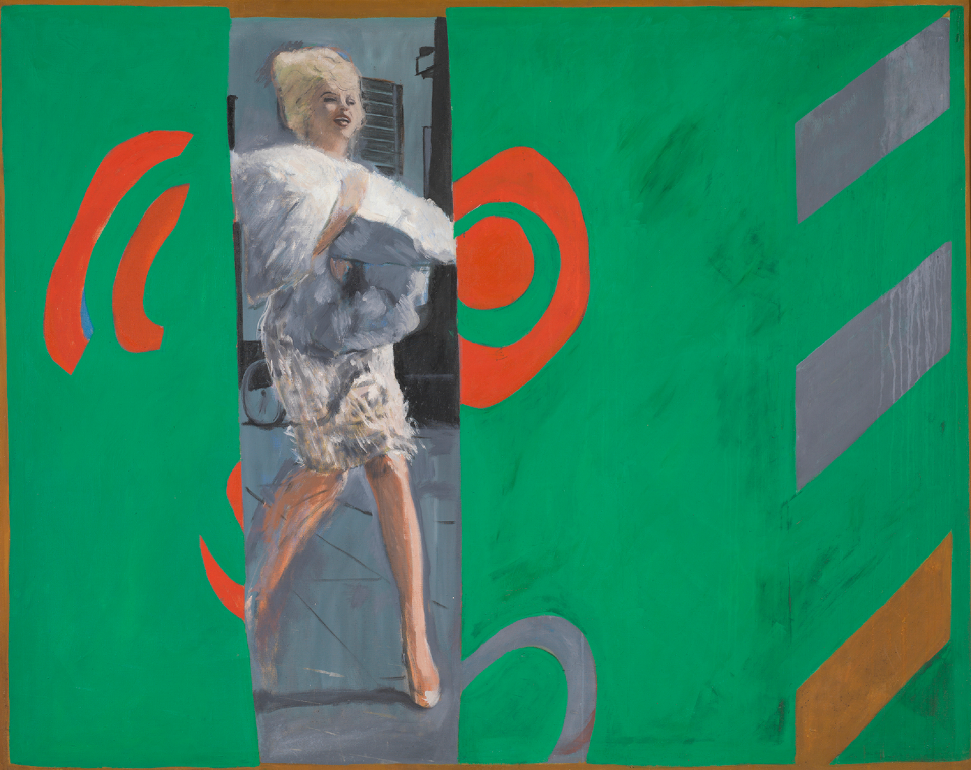 The Only Blonde in the World, 1963, Pauline Boty © The estate of Pauline Boty