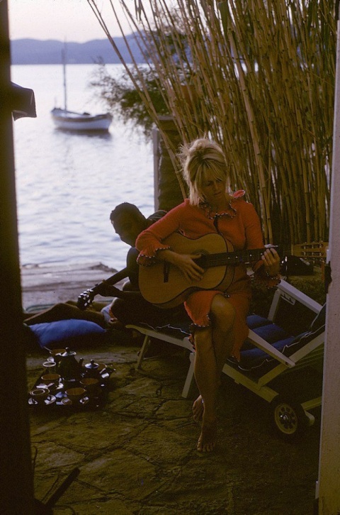 Η Μπριζίτ Μπαρντό. 