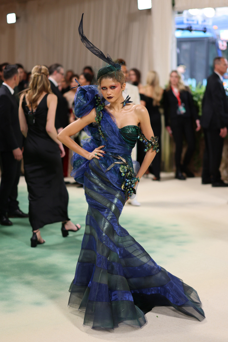 Η Zendaya στο Met Gala 2024 με δημιουργία John Galliano © EPA/JUSTIN LANE