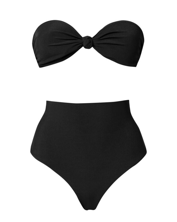 RIEN BY PENNY VOMVA Alice Bikini Black Rib €66