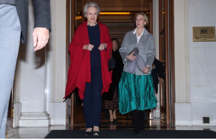 Πριγκίπισσα Βενεδίκτη της Δανίας με την κόρη της Αλεξάνδρα