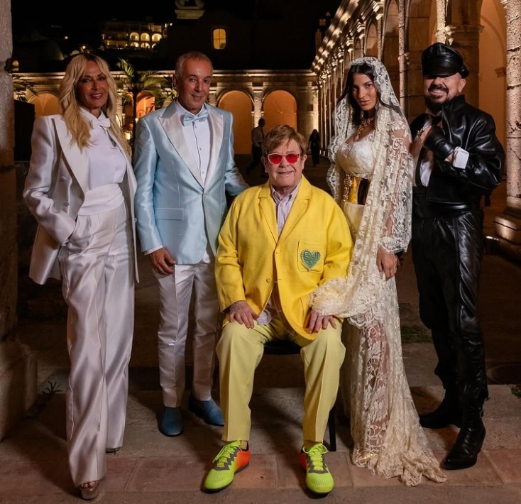 Η Άννα Βίσση με τον Έλτον Τζον