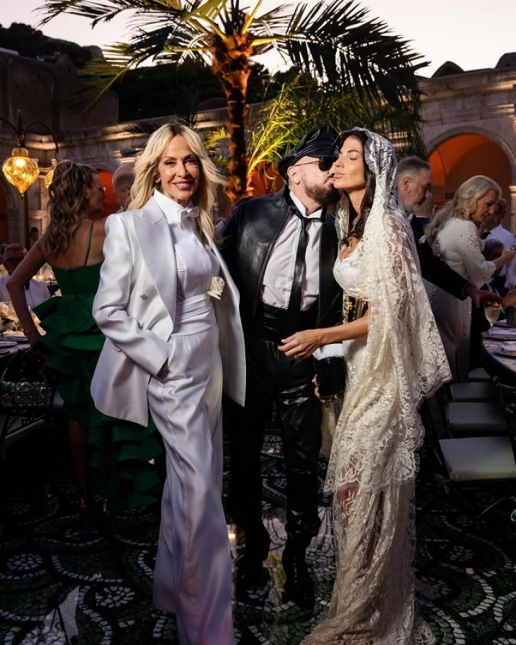 Η Άννα Βίσση με τον Έλτον Τζον