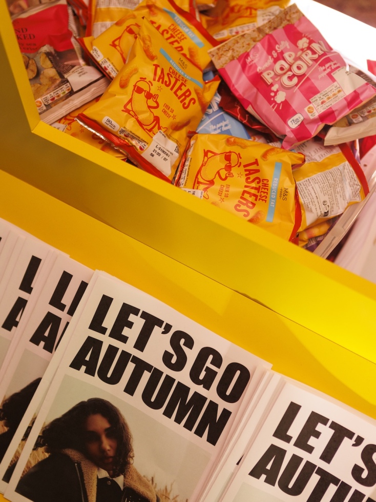 Η διακόσμηση από το event της M&S