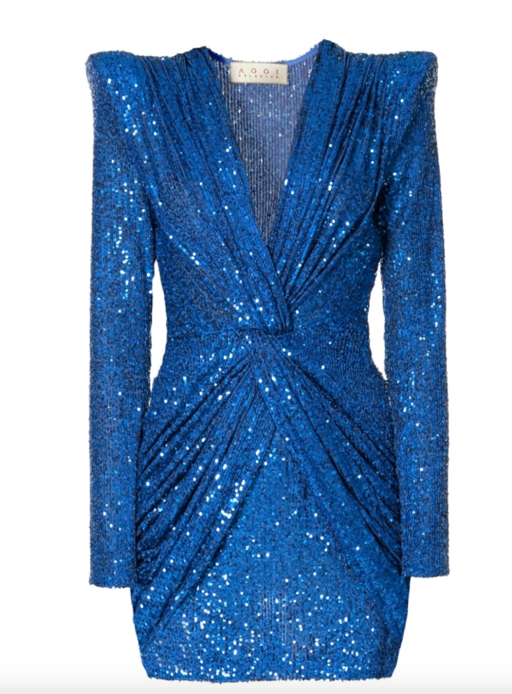 Jennifer Brilliant Blue Dress