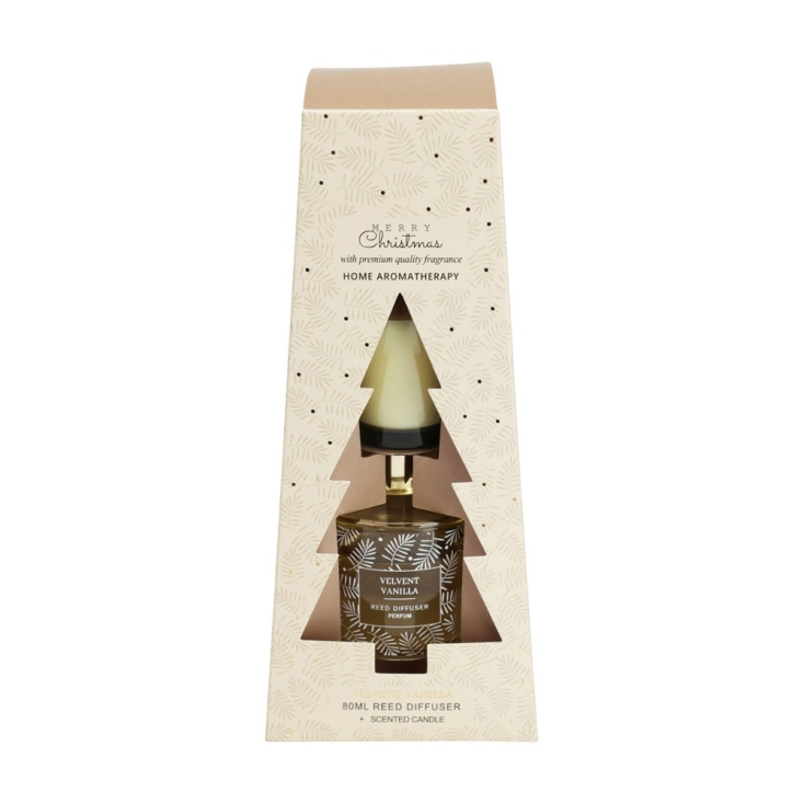 Χριστουγεννιάτικο Σετ Αρωματικών Χώρου 2τμχ K-M Gold ACC363640