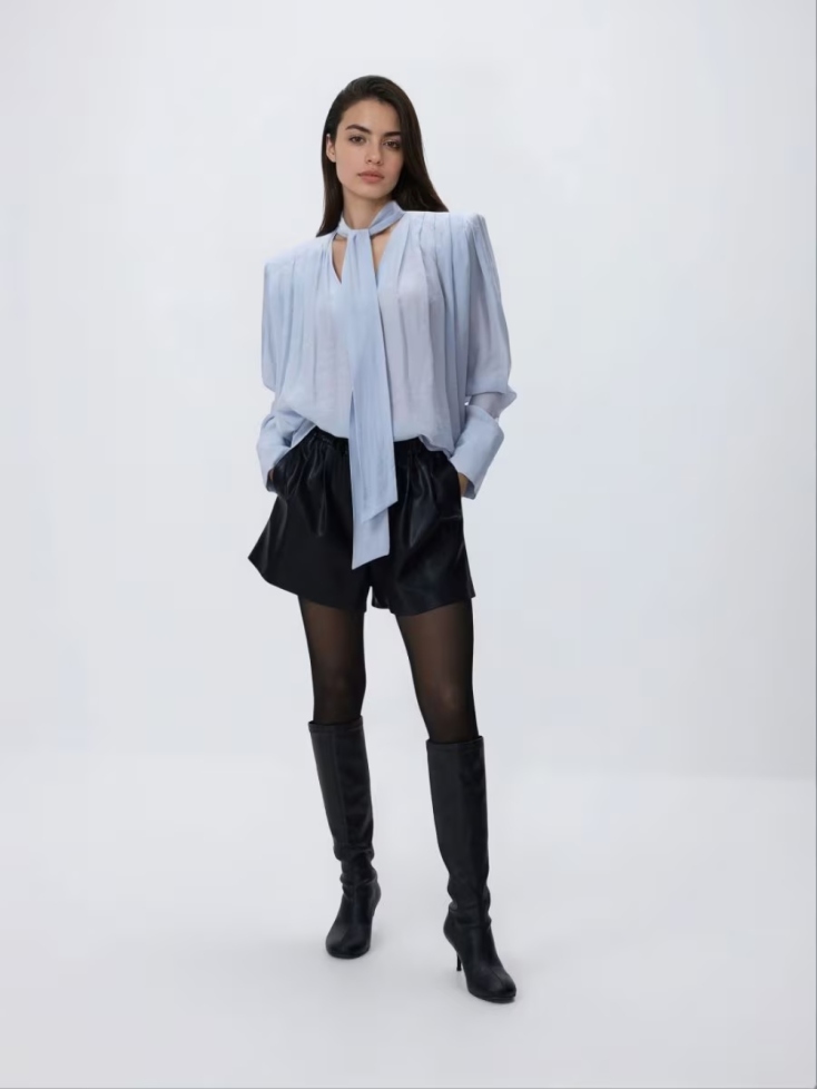 Σορτς από δερματίνη